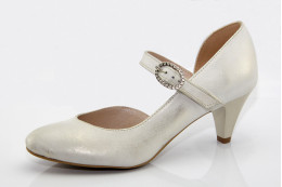 Arany alkalmi cipő esküvőre Zoey