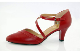Piros menyecske cipő Nadia 2.