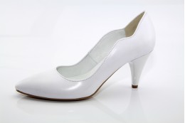 Fehér esküvői cipő Tamyra