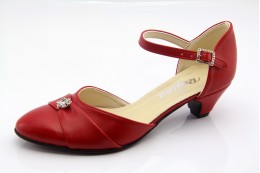 Piros menyecske cipő Iveta