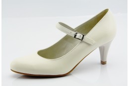Ivory színű menyasszonyi cipő Bianca