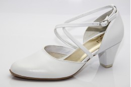 Esküvői cipő fehér Lady Art2