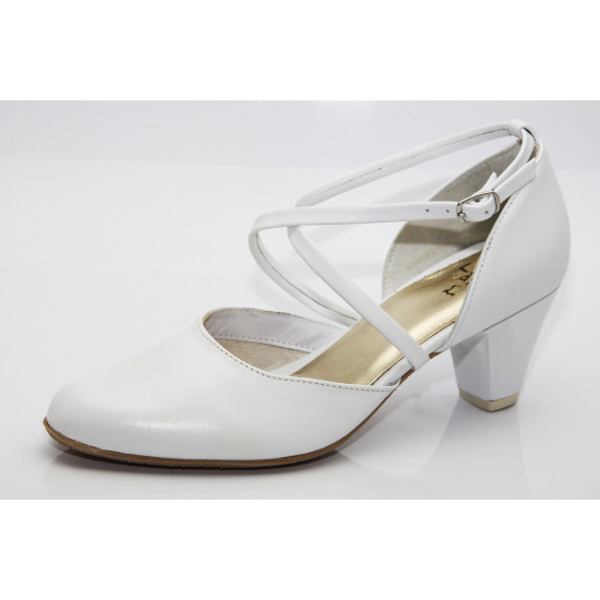 Esküvői cipő fehér Lady Art2