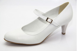 Fehér menyasszonyi cipő Bianca