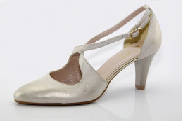 Arany alkalmi cipő esküvőre